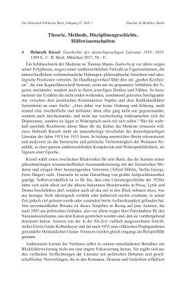 Helmuth Kiesel: Geschichte der deutschsprachigen Literatur 1918–1933