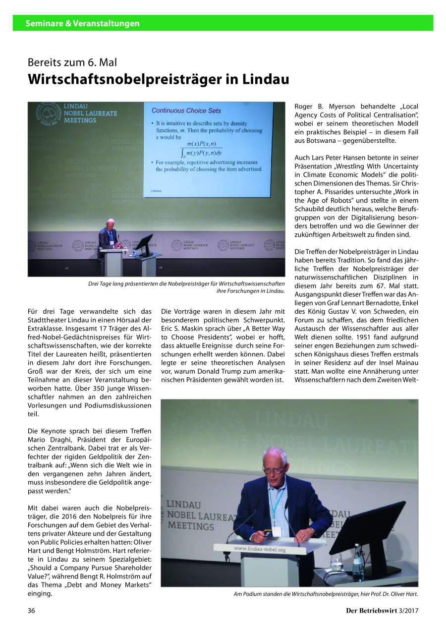 Seminare & Veranstaltungen