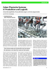 Cyber-Physische Systeme in Produktion und Logistik
