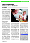 Entwicklungsdynamik der Gesundheitsbetriebslehre