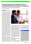Mit den Sustainable Development Goals in mittelständischen Unternehmen Sinn gestalten
