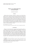 Wagner&#8217;s Law, Public Employment, and Spanish Regions