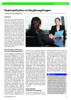 Kommunikation in Vergütungsfragen
