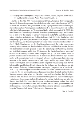 Sanjay Subrahmanyam: Europe’s India. Words, People, Empires. 1500 – 1800