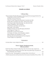 Inhaltsverzeichnis
