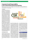 Corporate Social Responsibility in der Unternehmensberichterstattung