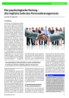 Der psychologische Vertrag – die implizite Seite des Personalmanagements