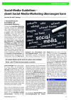 Social-Media-Guidelines – damit Social-Media-Marketing überzeugen kann