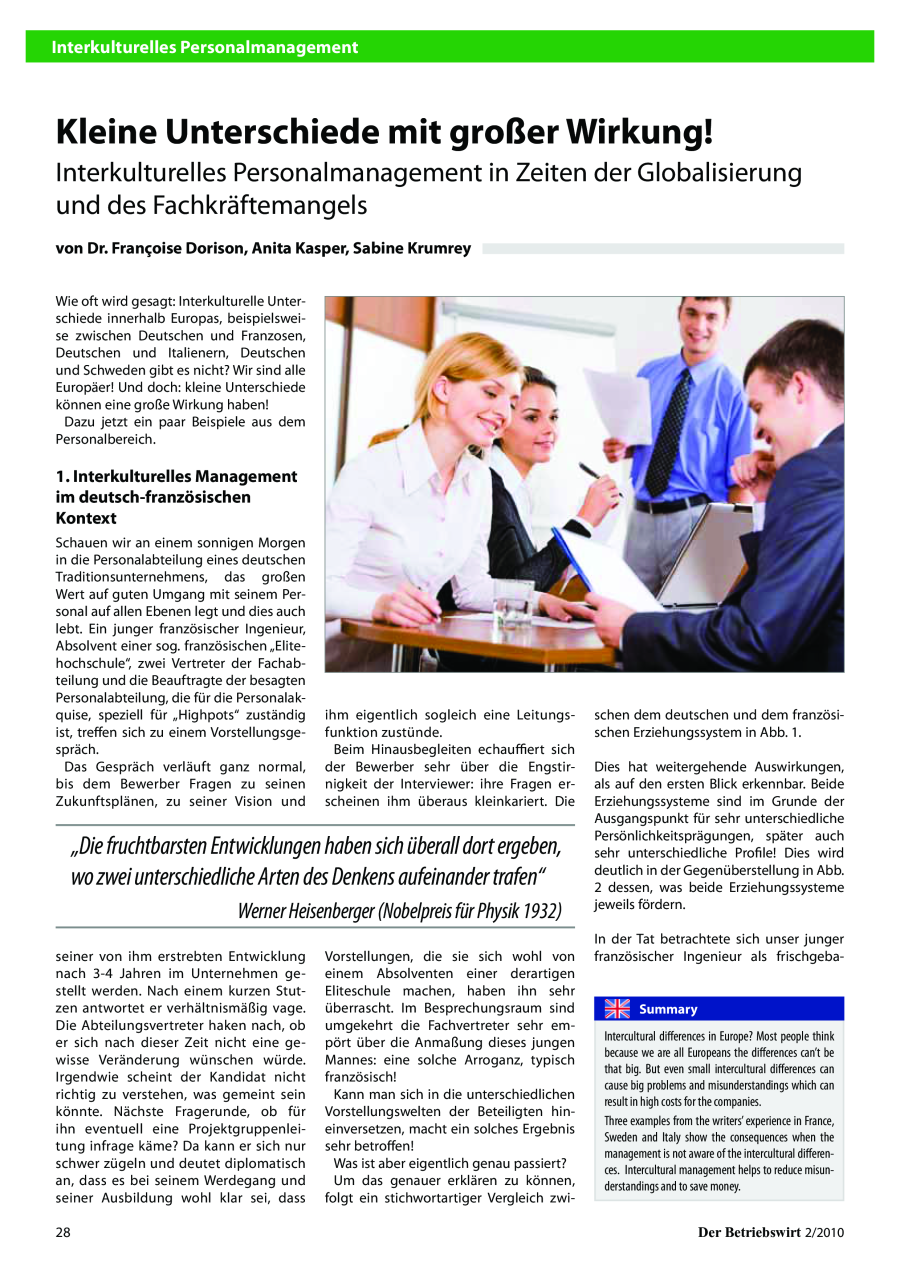 Kleine Unterschiede mit großer Wirkung!