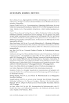 AUTOREN DIESES HEFTES