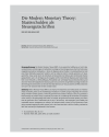 Die Modern Monetary Theory: Staatsschulden als Steuergutschriften