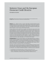 Systemic Usury and the European Consumer Credit Directive