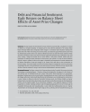 Debt and Financial Sentiment. Early Keynes on Balance Sheet Effects of Asset Price Changes