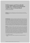 Erfahrungen und Herausforderungen der Telekommunikationsregulierung in Deutschland