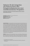 Optionen für die Integration von Power-to-Fuel in den Energiewendeprozess aus einer sozioökonomischen Perspektive