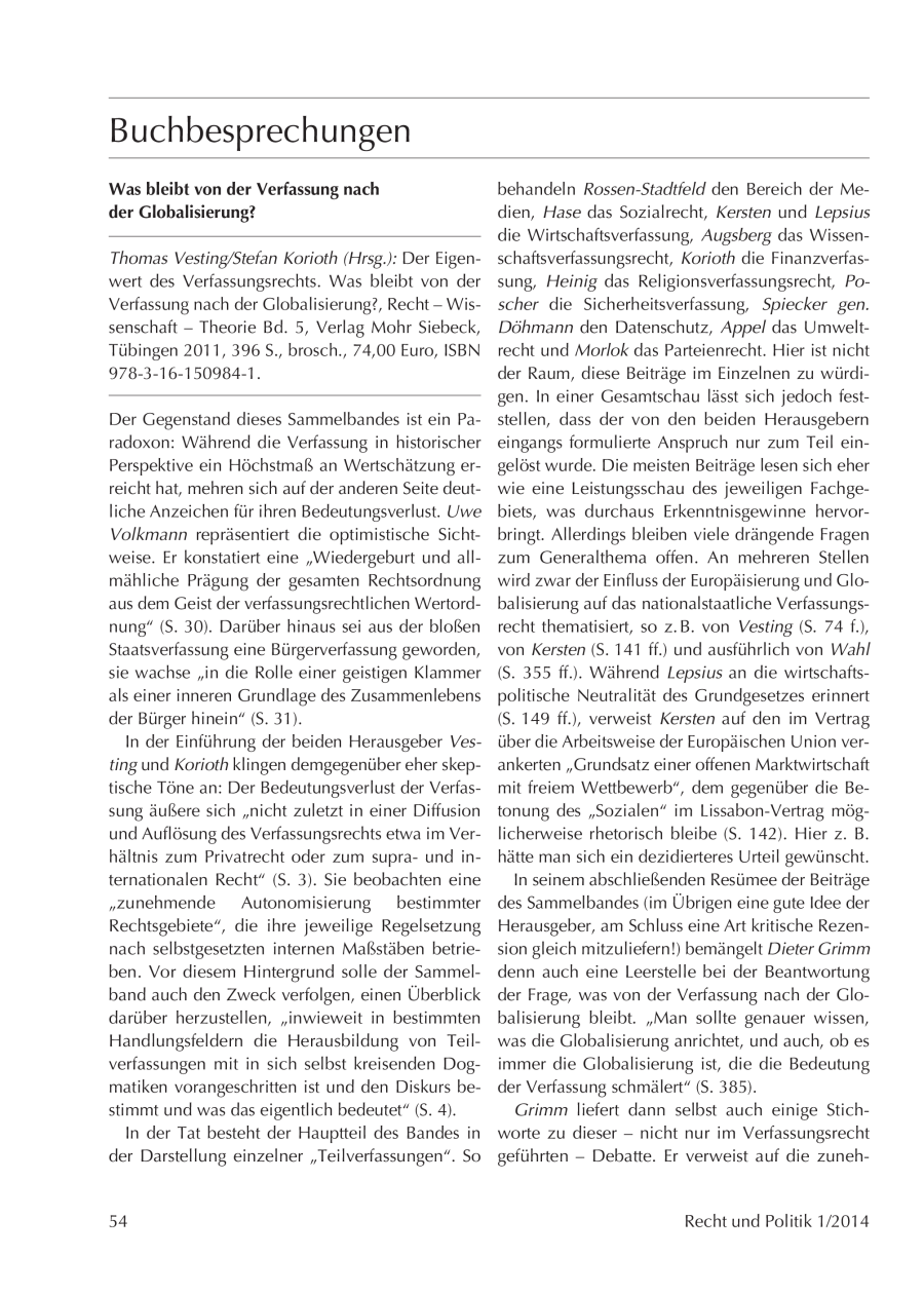 Buchbesprechungen