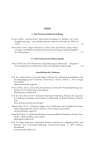Inhaltsverzeichnis