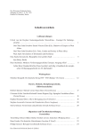 Inhaltsverzeichnis