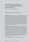 Die Einkommenssituation und -entwicklung Verwitweter in Deutschland