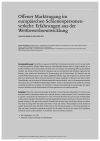 Offener Marktzugang im europäischen Schienenpersonenverkehr: Erfahrungen aus der Wettbewerbsentwicklung