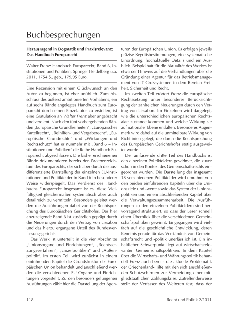 Buchbesprechungen