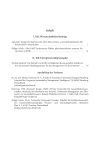 Inhaltsverzeichnis