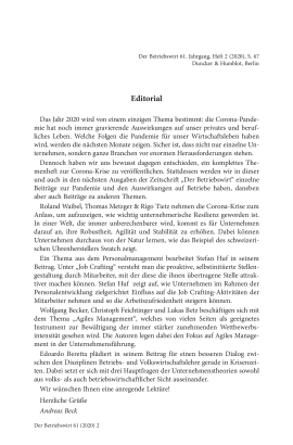 Editorial