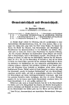 Gemeinwirtschaft und Gemeinschaft
