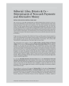 Editorial: Libra, Bitcoin & Co – Determinants of Non-cash Payments and Alternative Money