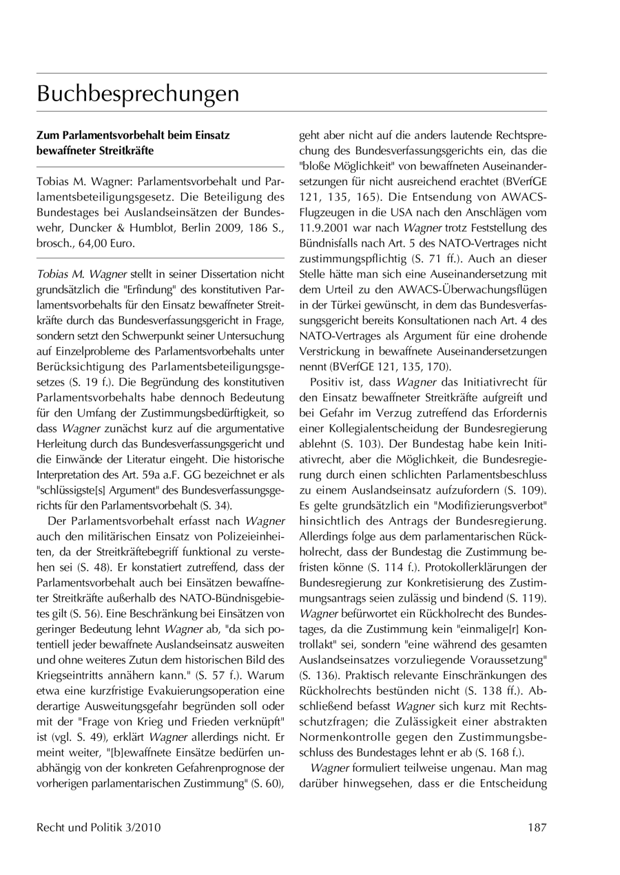 Buchbesprechungen
