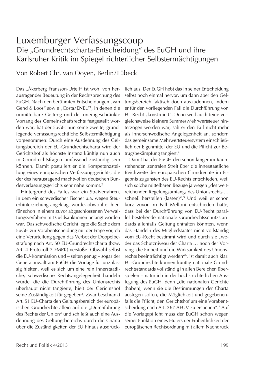 Luxemburger Verfassungscoup