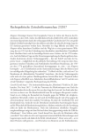 Rechtspolitische Zeitschriftenumschau 2/2017
