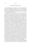 Zur Lage in Zeiten des Virus