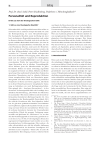 Personalität und Reproduktion