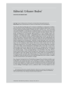 Editorial: Urbaner Boden