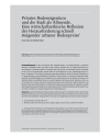 Privates Bodeneigentum und die Stadt als Allmende. Eine wirtschaftsethische Reflexion der Herausforderung schnell steigender urbaner Bodenpreise