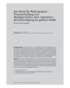 Der Markt für Wohnbauland – Preisentwicklung und Marktgeschehen unter besonderer Berücksichtigung der größten Städte