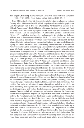 Roger Chickering: Karl Lamprecht. Das Leben eines deutschen Historikers (1856 – 1915)