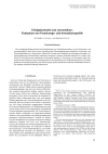 Erfolgskontrolle und Lernmedium: Evaluation von Forschungs- und Innovationspolitik