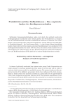 Produktivität und ihre Einflussfaktoren – Eine empirische Analyse der Kreditgenossenschaften