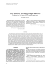 Skills Shortage vs. Job Creation: A Review of Empirical Evidence on the Issue of ICTs and Employment