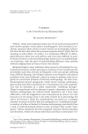 Comment to the Contribution by Hansjörg Dilger