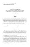 Trade Dynamics, Trade Costs and Market Size: First Evidence from the Exporter and Importer Dynamics Database for Germany