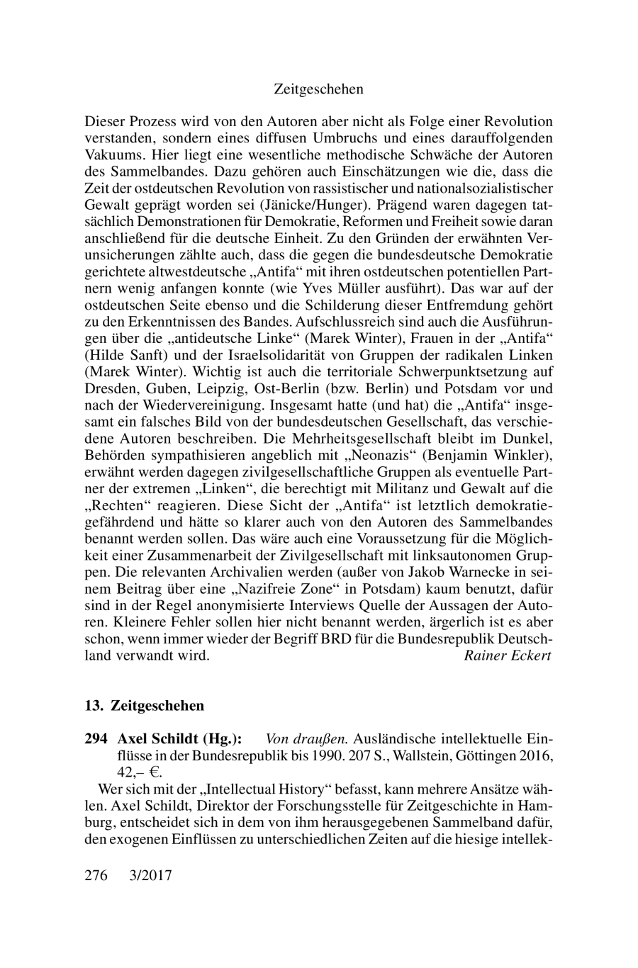 Zeitgeschehen