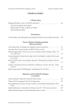 Inhaltsverzeichnis