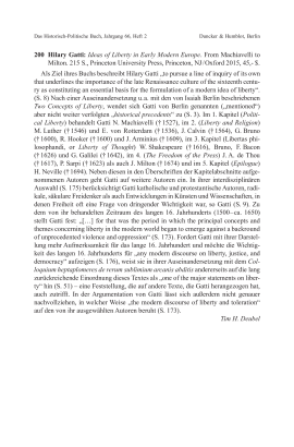 Hilary Gatti: Ideas of Liberty in Early Modern Europe