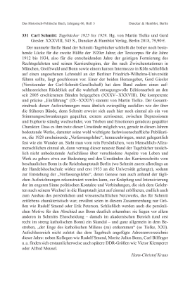 Carl Schmitt: Tagebücher 1925 bis 1929