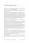 AUTOREN DIESES HEFTES