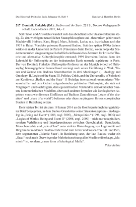 Dominik Finkelde (Ed.): Badiou and the State