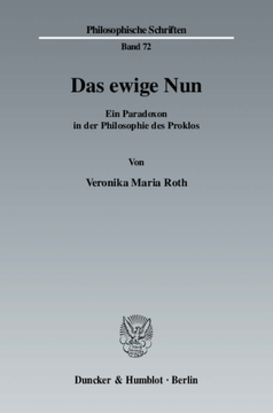 Das ewige Nun